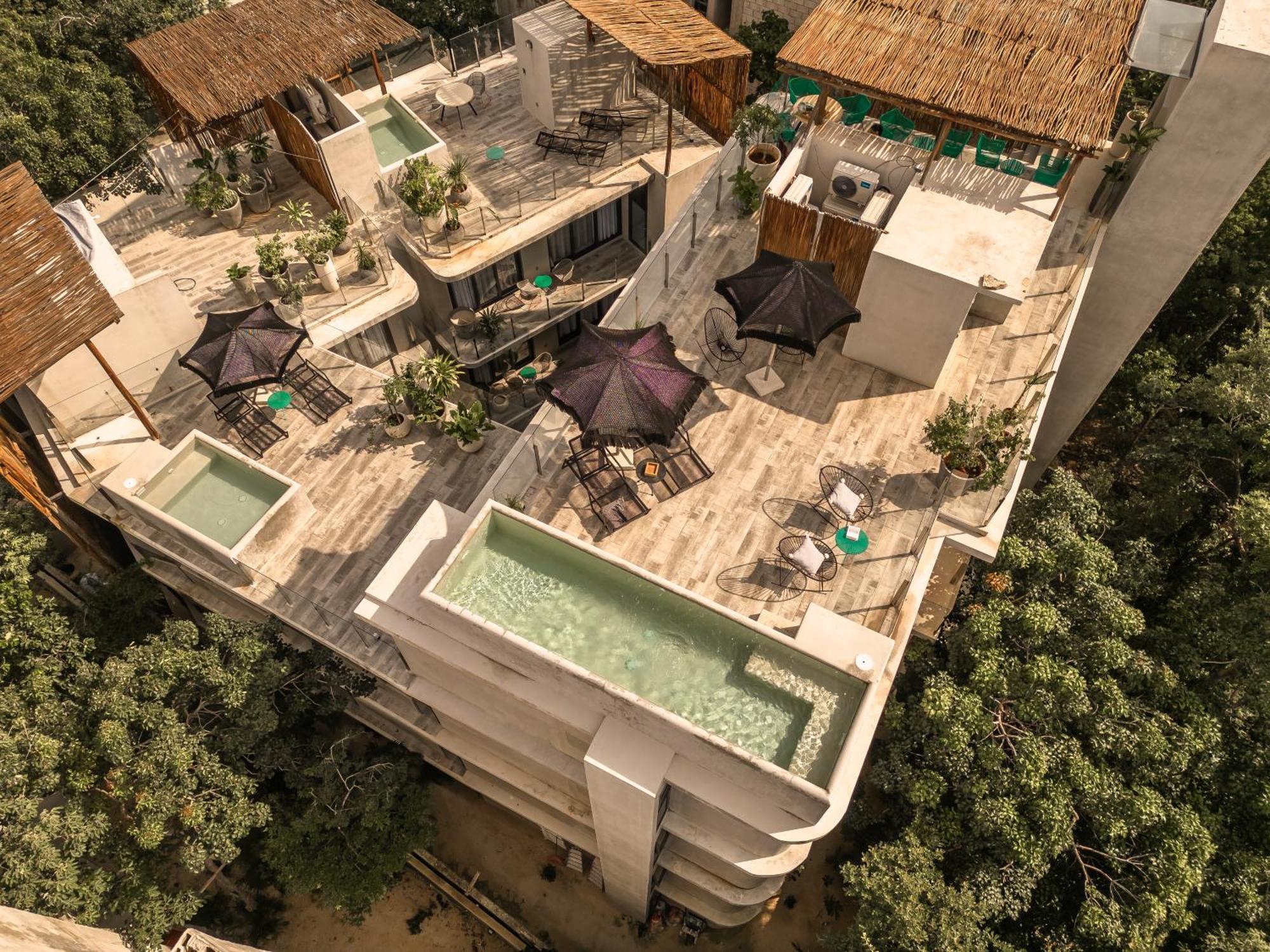 Naj Tulum Aparthotel Buitenkant foto