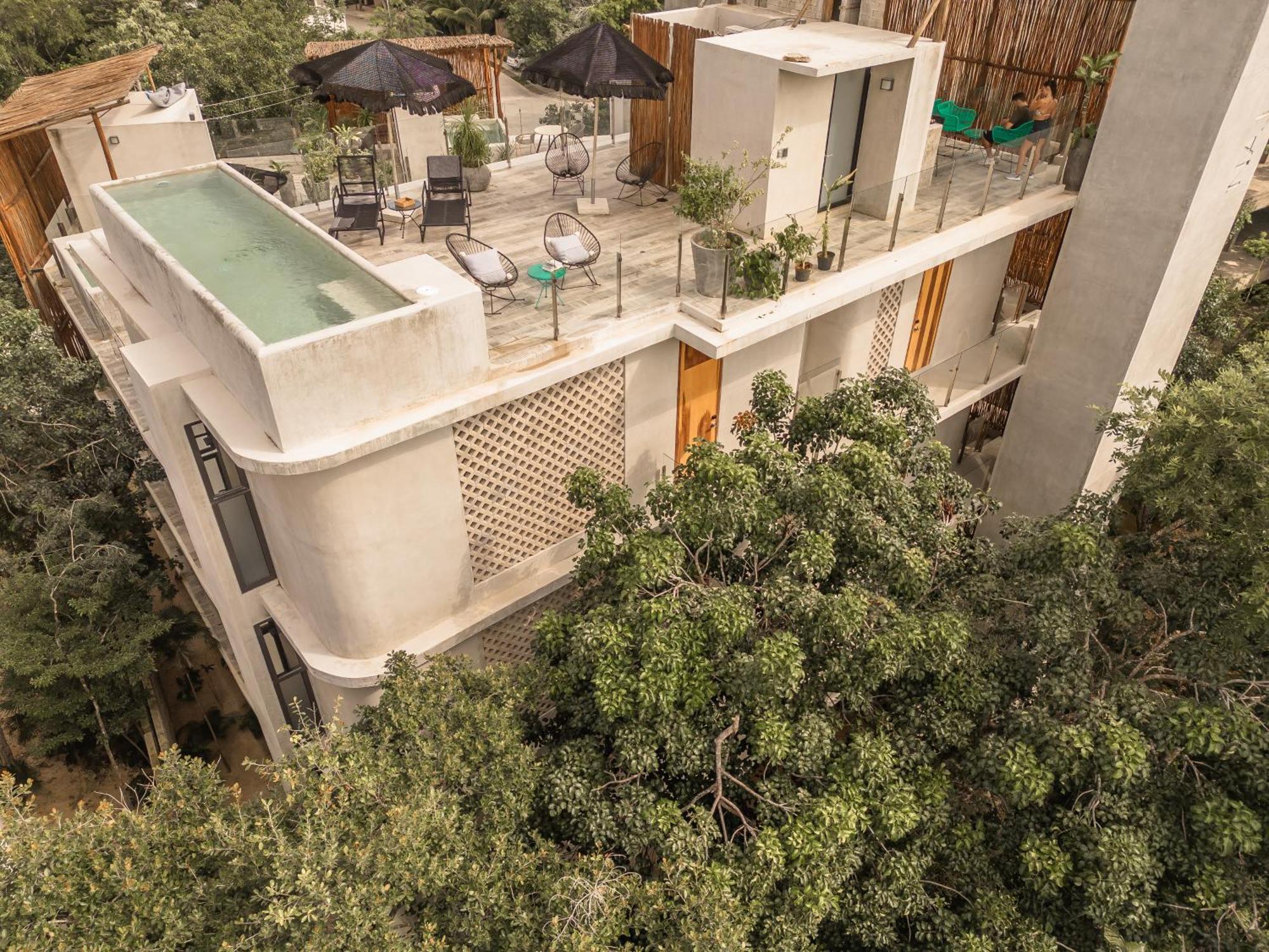 Naj Tulum Aparthotel Buitenkant foto